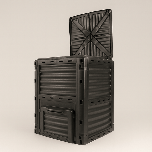 Bac de compostage 300L – poubelle à compost jardin résistante UV